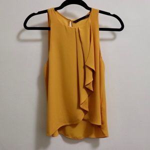 Zara ruffle top